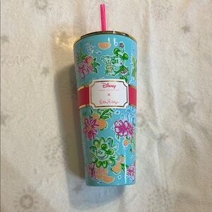 Limited Edition Disney x Lilly Pulitzer Floral Tumbler